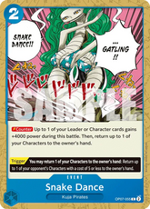 Snake Dance - ONE PIECE CARD GAME - MoxLand